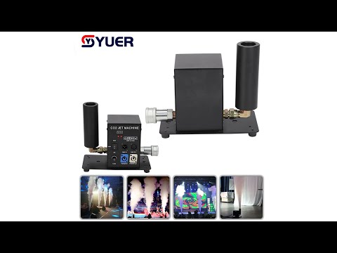YUER™️ CO2 multi-angle smoke machine carbon dioxide single head