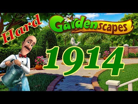 GardenScapes level 1914 Hard