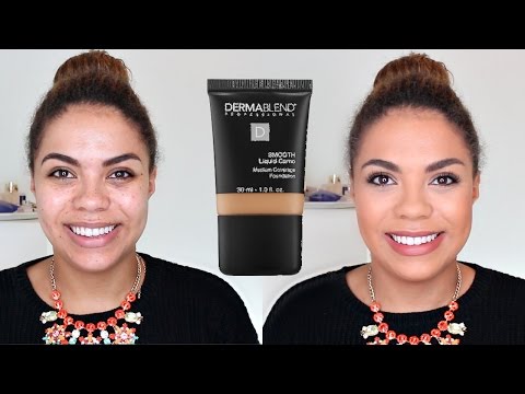 Dermablend Smooth Liquid Camo Foundation Oily Skin Diaries Review | samantha jane Video
