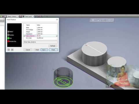 Autodesk Inventor - 13 - iFeature - Range and List