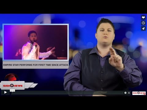 Empire star performs for first time since attack (2.3.19)