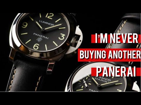 It's Official, I'm NEVER EVER Buying Another Panerai... [2022]