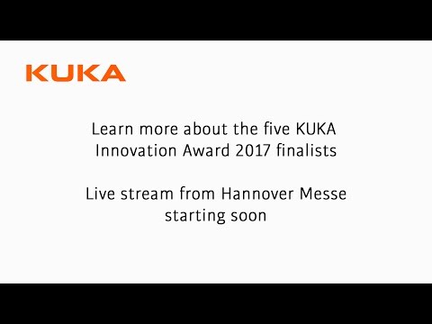 KUKA Innovation Award for Young Scientists Live Interviews | Hannover Messe 2017