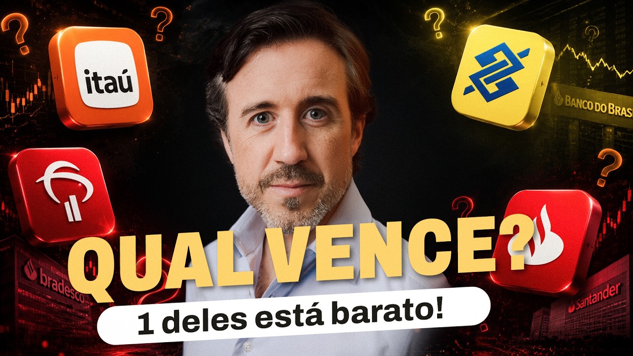 Itaú, Bradesco, BB ou Santander: Qual o melhor banco para 2026?