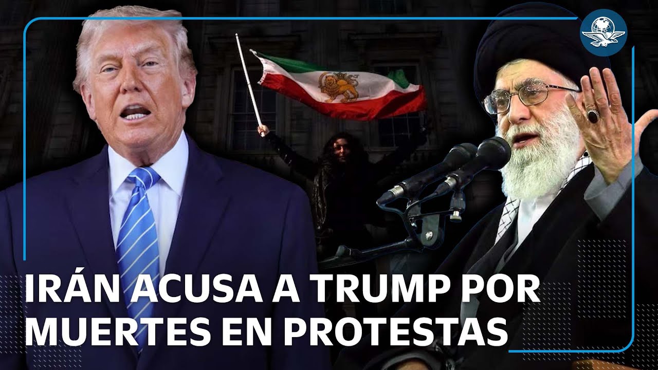 Líder supremo Ali Khamenei responsabiliza a Trump por muertes durante protestas en Irán