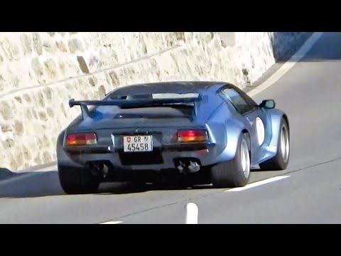 1982 De Tomaso Pantera GT5 vs 1972 De Tomaso Pantera GT -- V8 Sound, Acceleration