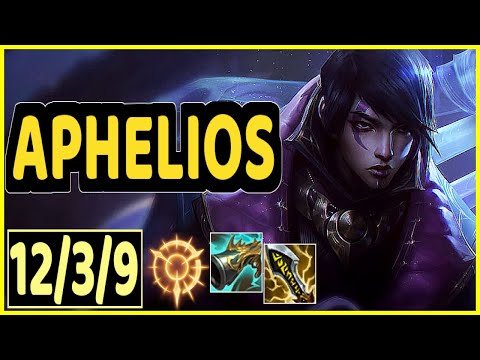 APHELIOS VS JINX - 12/3/9 KDA ADC GAMEPLAY