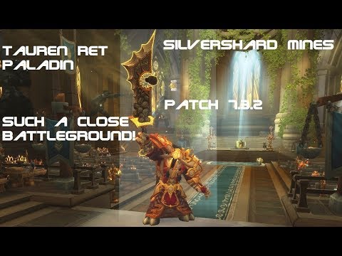 Tauren Ret Paladin PVP BG 7.3.2 - Such A Close BG