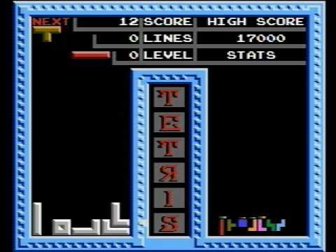 Tetris - The Soviet Mind Game NES