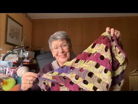 Maschenbilder 209 - meine Adventsfolge ohne Kerzen und Lichterketten