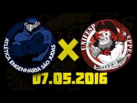 7/5/2016 - II CAMPEONATO FEM. DE HANDEBOL - INTERATLETICAS - ENGENHARIA USJT X EPPEN UNIFESP OSASCO