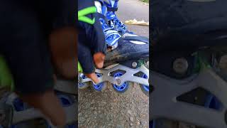 #skating Tut chuka hai 😭#shorts #yiutubeshorts#publicreaction#inlineskating #skating#khushalskating
