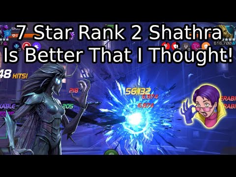 7 Star Rank 2 Shathra Feels A Lot Better In Terms Of Damage! | Marvel Contest Of Champions
