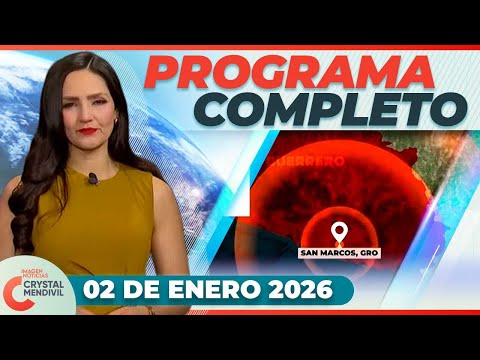 Noticias con Crystal Mendivil | Programa completo 2 de enero de 2026