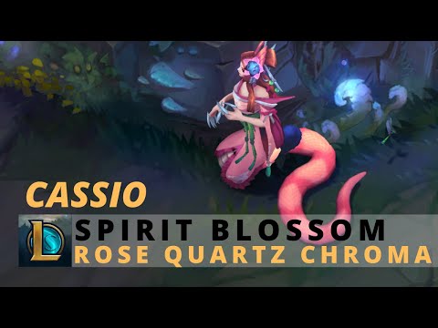 Spirit Blossom Cassiopeia Rose Quartz Chroma - League Of Legends