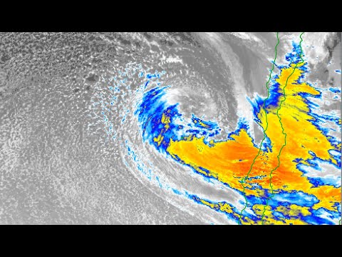 Sistemas Frontales -  Lluvia y viento intensos - Arica y Parinacota a El Biobío - Agosto 2015