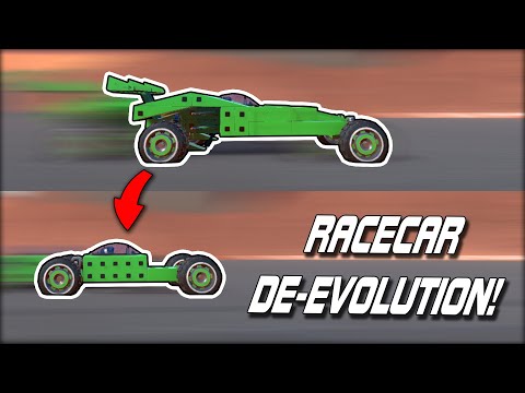 Evolving the Best Worst Race Car Through De-Evolution! (Trailmakers Gameplay)