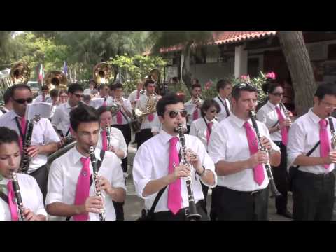 La Banda musicale di Palazzo San Gervasio alla festa patronale di Sperlonga 2011