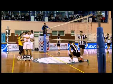 23.10.14 Odbojka, Partizan - Crvena zvezda 3-2