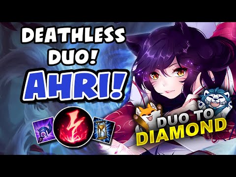 THE DEATHLESS DUO! AHRI! DUO TO DIAMOND - VICKSY | League of Legends