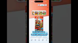 Day 8 of opening until I get a god pack #challenge #pokemon #viral