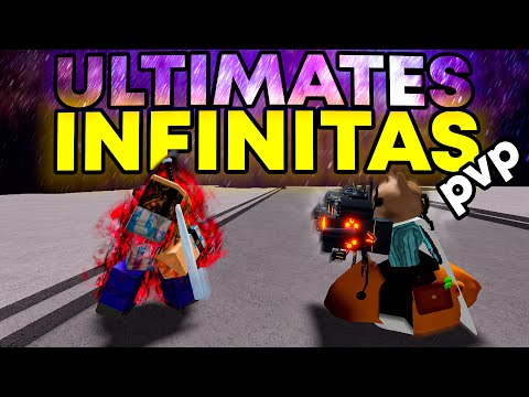 PVP USING INFINITE ULTIMATES ON THE TOUGHEST BATTLEGROUNDS ♾️🗿