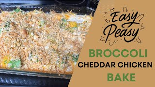 New Recipe! | Easy Broccoli Cheddar Chicken Bake | Cook With Me