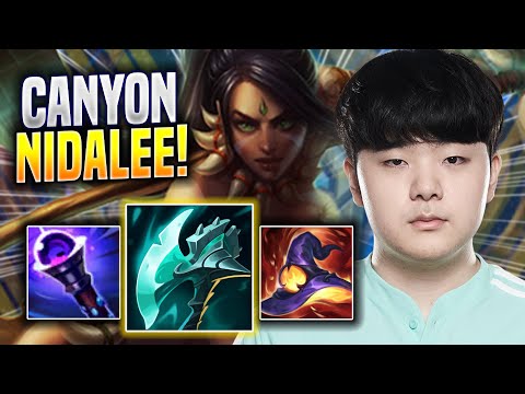 CANYON IS SO GOOD WITH NIDALEE! - DK Canyon Plays Nidalee JUNGLE vs Kindred! | Season 2023