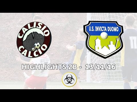 HIGHLIGHTS PARZIALI 2B - 13/11/16: ASD Calisio Calcio - Pol. Invicta Duomo 4-1