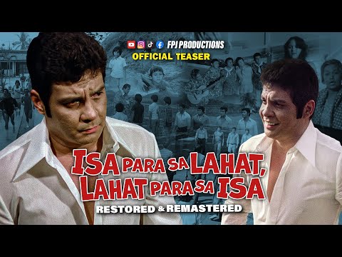 Full Movie Teaser | Isa Para sa Lahat, Lahat Para sa Isa | Fernando Poe Jr.