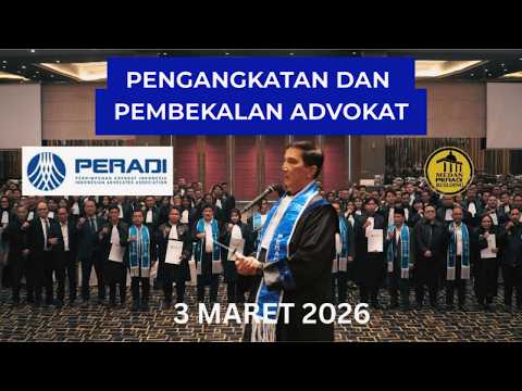 Pengangkatan Advokat di Wilayah Hukum Pengadilan Tinggi Medan