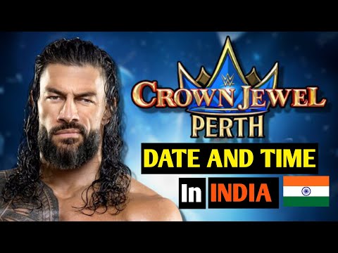 WWE Crown Jewel 2025 Date And Time In India 🇮🇳| Crown Jewel Date And Time | Crown Jewel Highlights