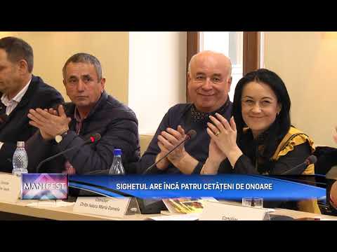 MANIFEST P2  SIGHETUL ARE ÎNCĂ PATRU CETĂȚENI DE ONOARE