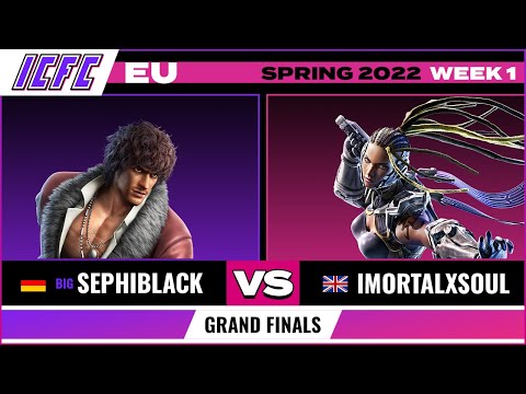 Sephiblack (Miguel) vs. ImortalXSoul (Master Raven) Grand Finals - ICFC EU Tekken 7 Season 5 Week 1