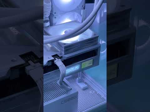 All White PC Setup🤍🤍🤍