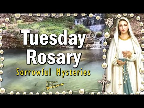 Pray the Rosary Today TUESDAY 🙏 Sorrowful Mysteries of the Rosary, OCTOBER 14, 2025 Scenic Video