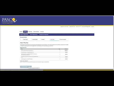 Pasco County: Applying for a Permit
