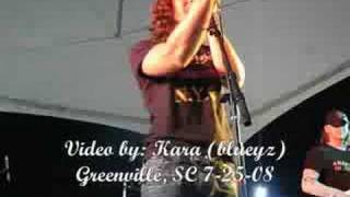 Ace Young "Fast Life" Greenville, SC 7-25-08