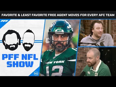 Favorite and least favorite 2023 Free agent moves for every team: AFC | PFF NFL Show