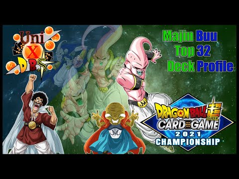 Green In 2021 Nationals' Top 32?! Amani's 24th Place U/G Majin Buu Deck Profile! DBSCG
