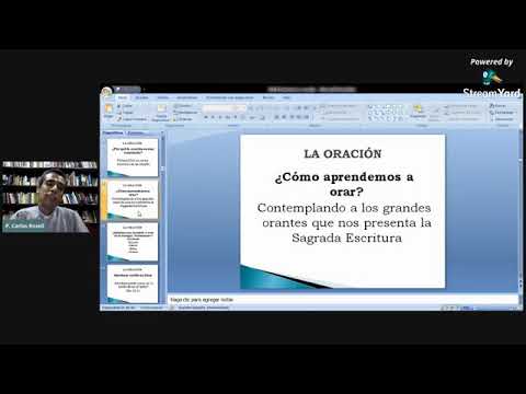 Catecismo Clase #9 - LA ORACIÓN - Padre Carlos Rosell. (04/02/2021)