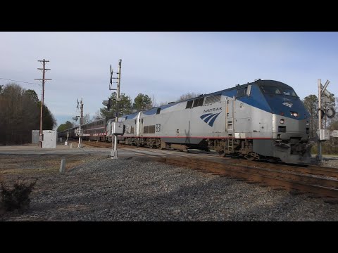[4K] RF&P Railfanning at Glen Allen, VA 03.14.2021
