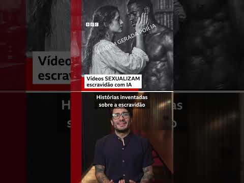 Vídeos sexualizam escravidão com IA