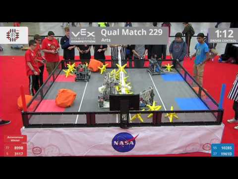 2017 VRC Arts Q229 - 899B 3117 vs 1028S 1961D - 9 to 41