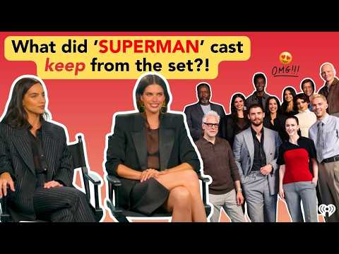 Superman’s Maria Gabriela De Faria & Sara Sampaio INTENSE preparations and wild keepings from set!