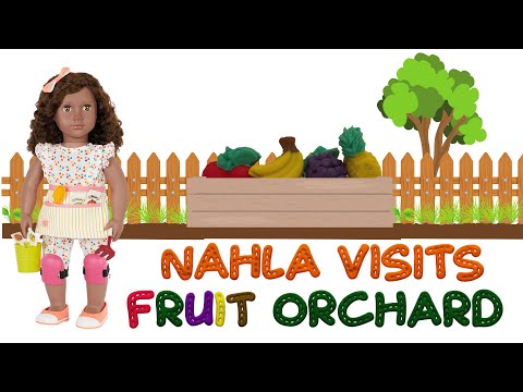 Satisfying Video | Nahla visits the Fruit Orchard