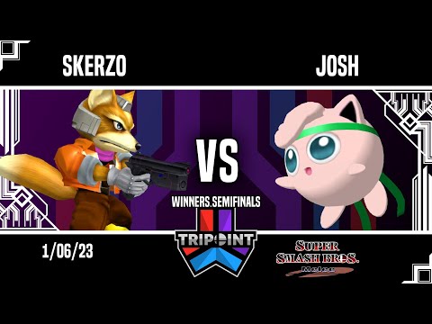 Tripoint Smash 174 - Winners Semifinals - Skerzo(Fox) Vs. Josh(Jigglypuff)