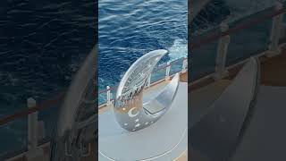 Ceiling Panel Falls at Dining Venue on Norwegian Cruise Line’s Newest Ship. #cruise #cruises