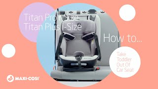 How to take toddler out with the harness