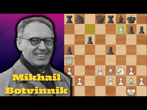 Mikhail Botvinnik vs. Lajos Portisch | Monte Carlo 1968, Round 7 #chess #chessmaster